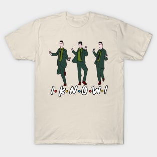 Matthew Perry I Know Friends Three Poses T-Shirt